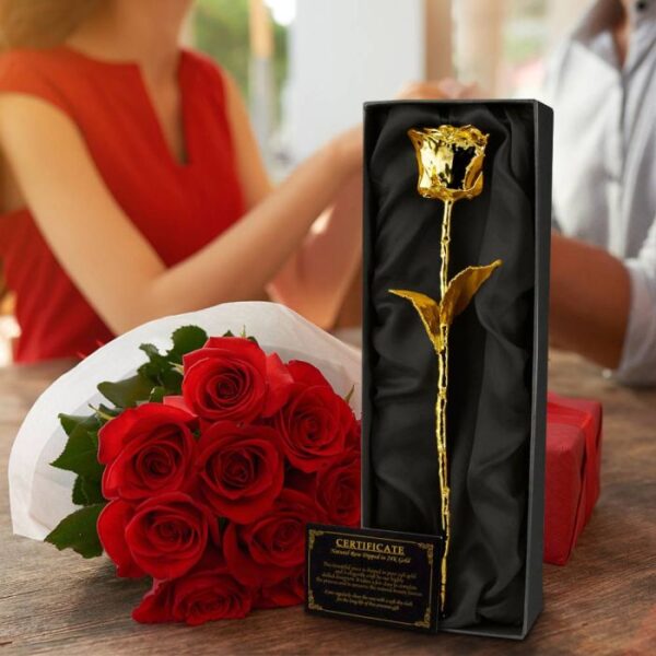 24K Golden Rose - Bilde 2