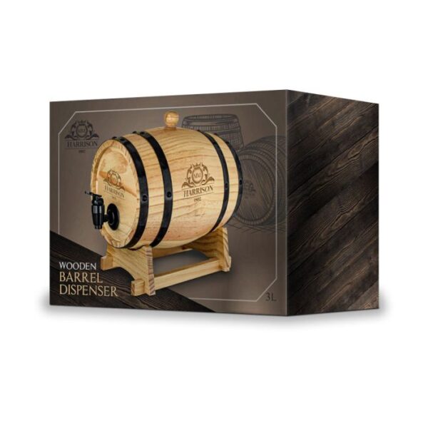Wooden Barrel Dispenser - Bilde 6