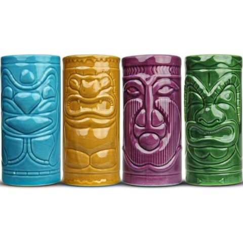 Tiki Mug Set