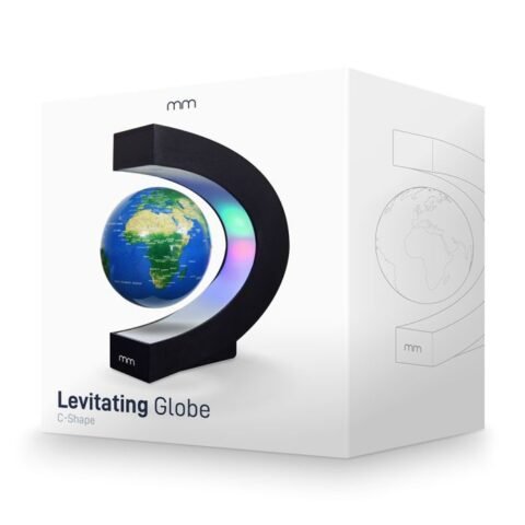 Levitating Globe C-Shaped