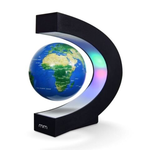 Levitating Globe C-Shaped