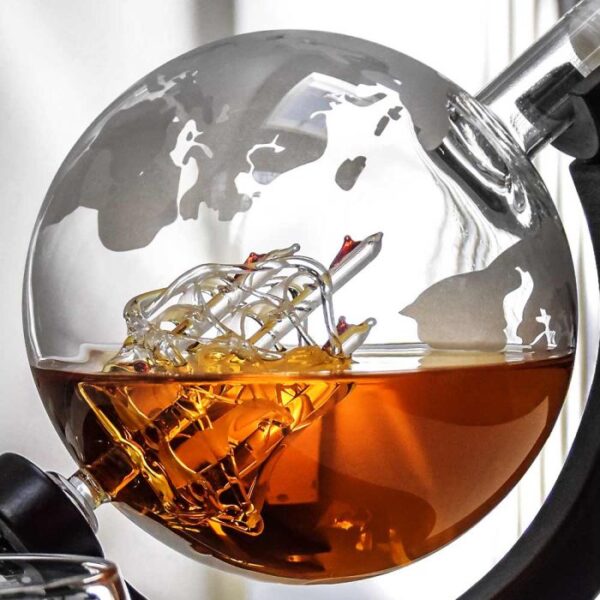 Deluxe Globe Decanter Set - Bilde 3