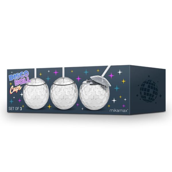 Discoball Cocktail Cup - 3 stk - Bilde 3