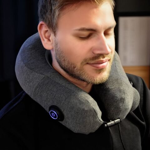 Inflatable Neck Pillow Massager
