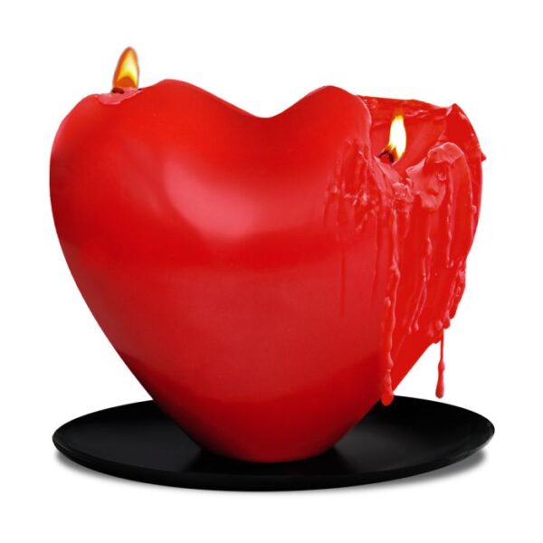 Melting Heart Candle - Bilde 3