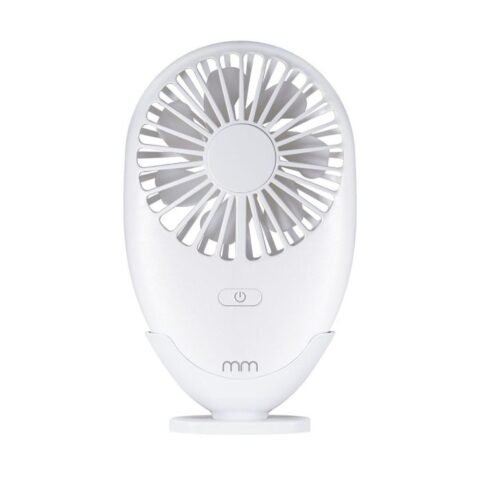 Portable Hand Fan White