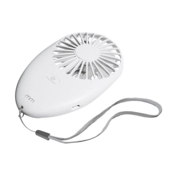 Portable Hand Fan White - Bilde 4