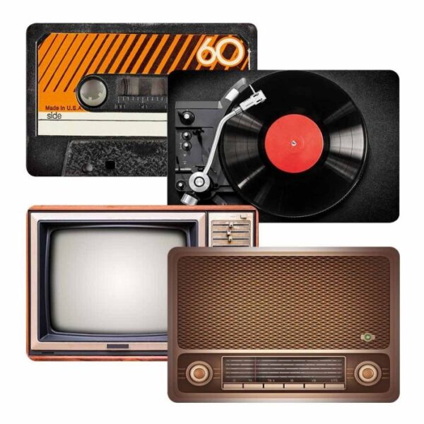Retro Placemats - 4 stk - Bilde 3
