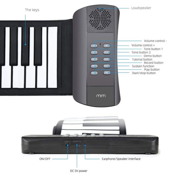 Roll up Keyboard - Bilde 7
