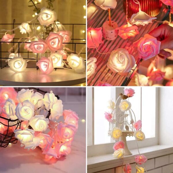 Romantic Rose Lights - Bilde 3