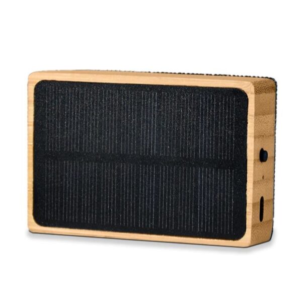 Solar Bamboo Speaker - Bilde 3