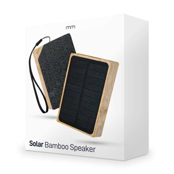 Solar Bamboo Speaker - Bilde 4