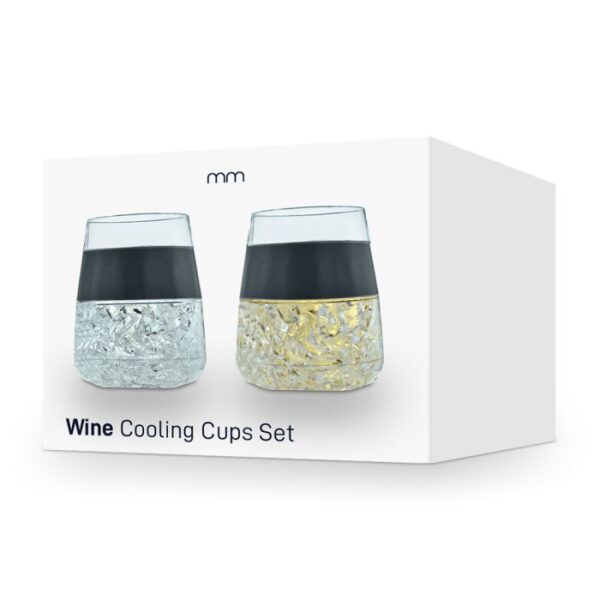 Wine Cooling Cups - 2 stk